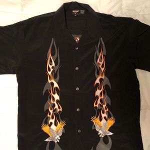 Harley Davidson Cafe polyester shirt